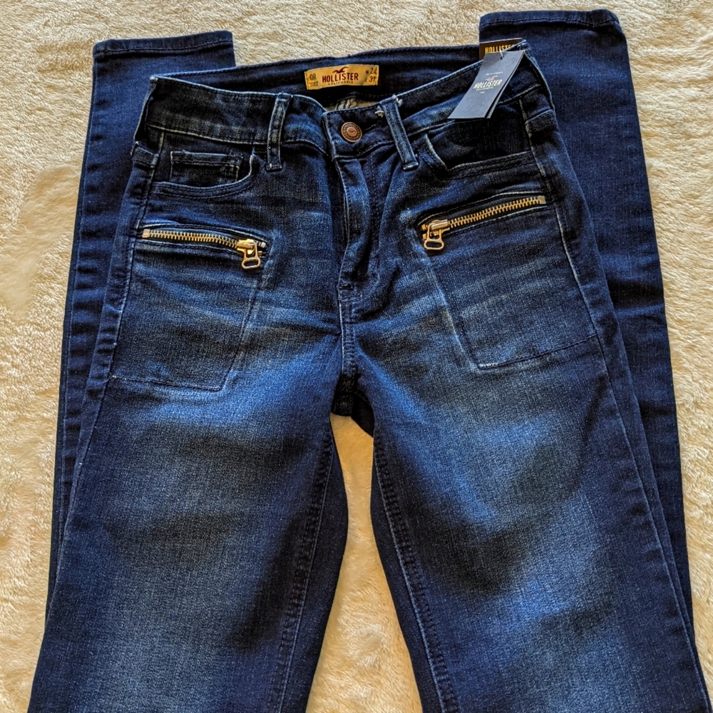 Hollister Super Skinny High Rise Jeans NWT